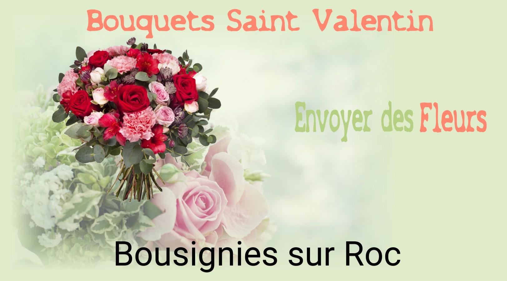 Roses de Saint-Valentin livrées à Bousignies-sur-Roc
